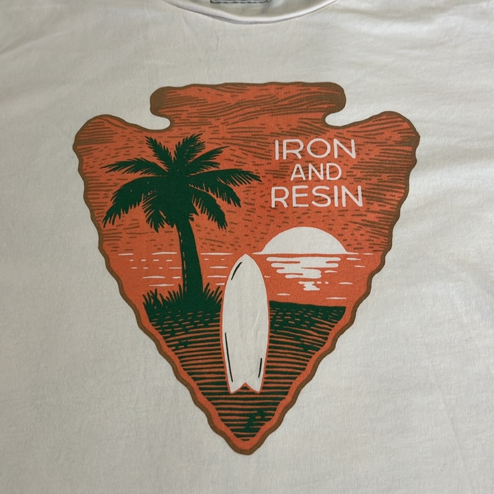Iron and Resin Short Sleeve Tee - Picture 2 of 6
